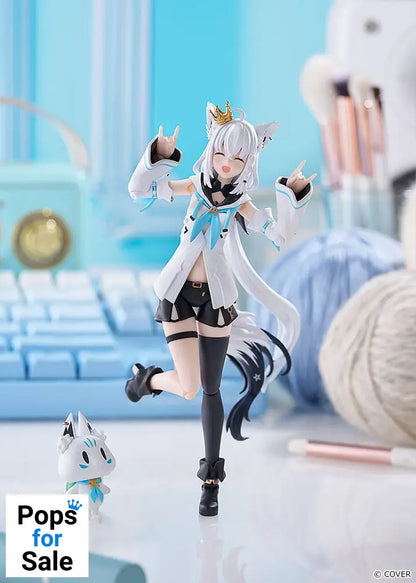 Hololive Production Figma Action Figure Shirakami Fubuki 15 cm Action figures