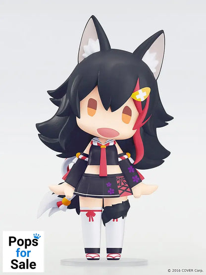 Hololive Production HELLO! GOOD SMILE Action Figure Ookami Mio 10 cm