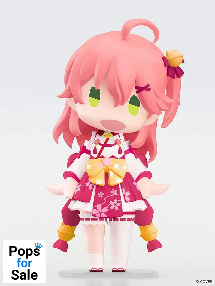 Hololive Production HELLO! GOOD SMILE Action Figure Sakura Miko 10 cm