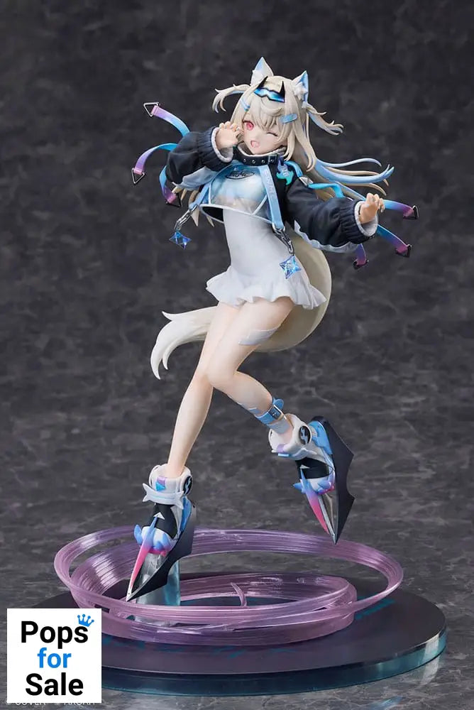 Hololive Production PVC Statue 1/7 Advent Fuwawa Abyssgard AXGRIT Ver. Standard Edition 27 cm
