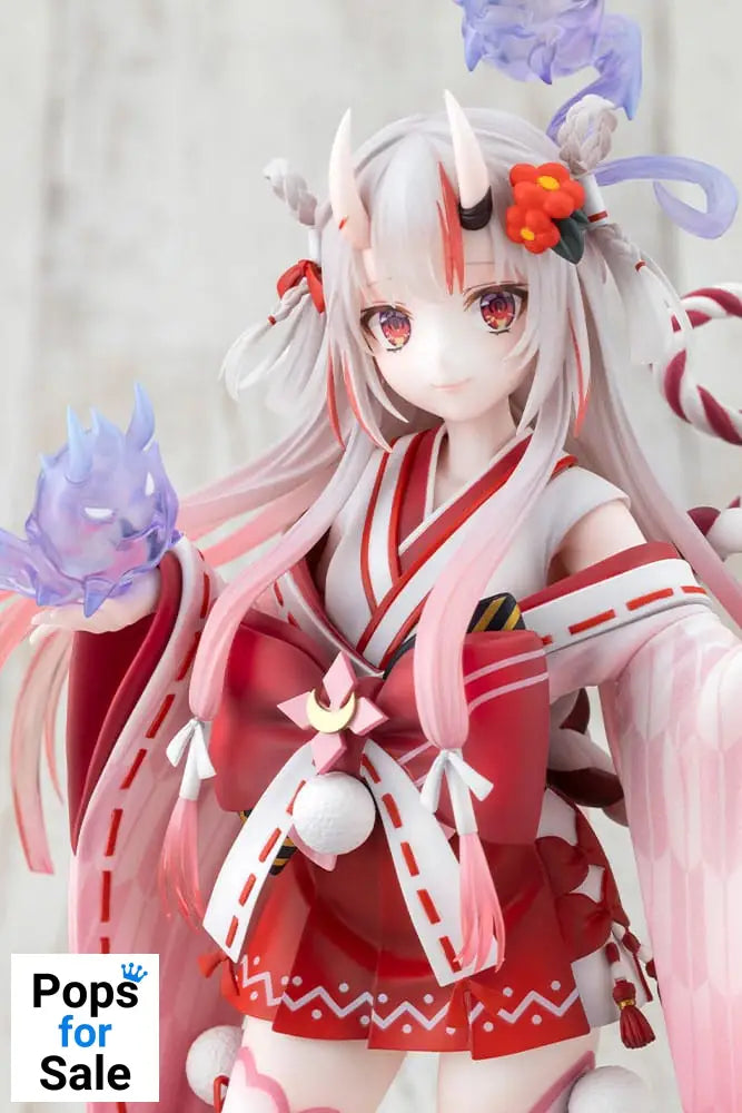 Hololive Production PVC Statue 1/7 Nakiri Ayame Shrine Maiden Fortune Outfit Ver. 26 cm