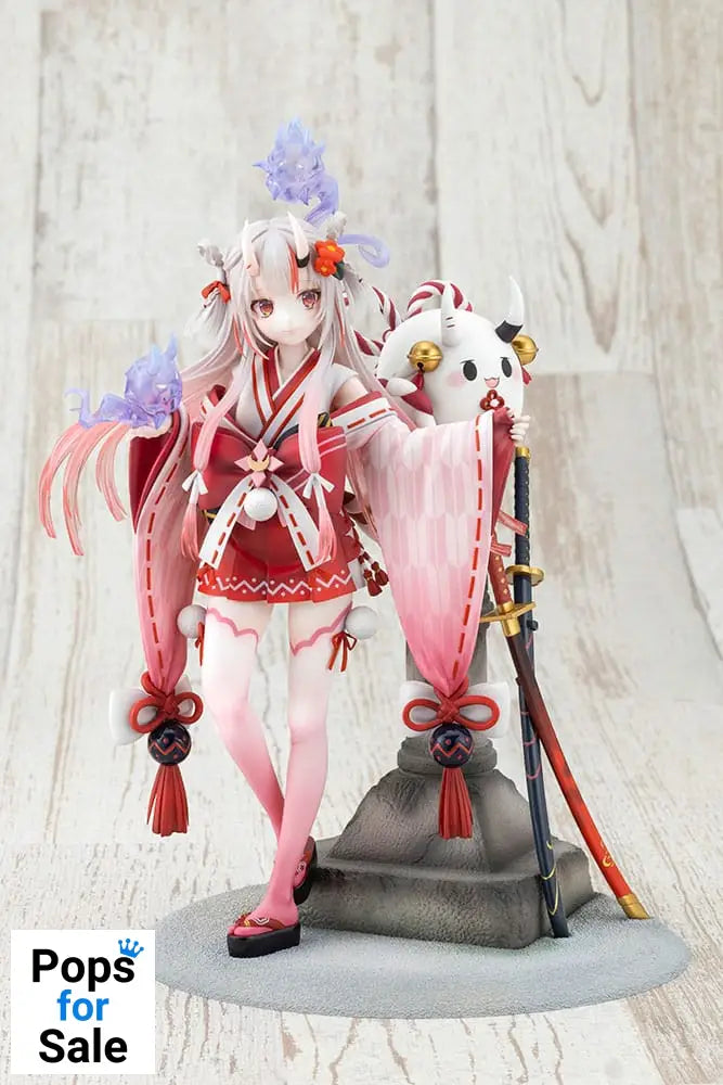 Hololive Production PVC Statue 1/7 Nakiri Ayame Shrine Maiden Fortune Outfit Ver. 26 cm