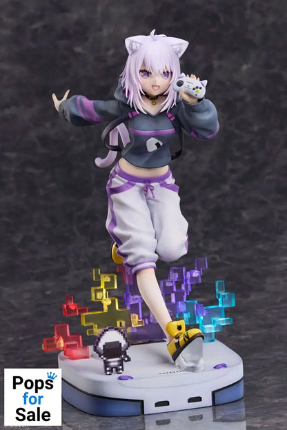 Hololive Production PVC Statue 1/7 Nekomata Okayu We Are Gamers Ver. 23 cm