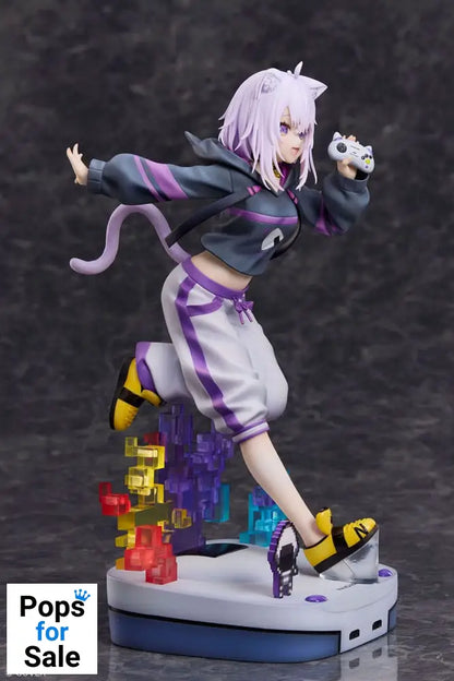 Hololive Production PVC Statue 1/7 Nekomata Okayu We Are Gamers Ver. 23 cm Statues