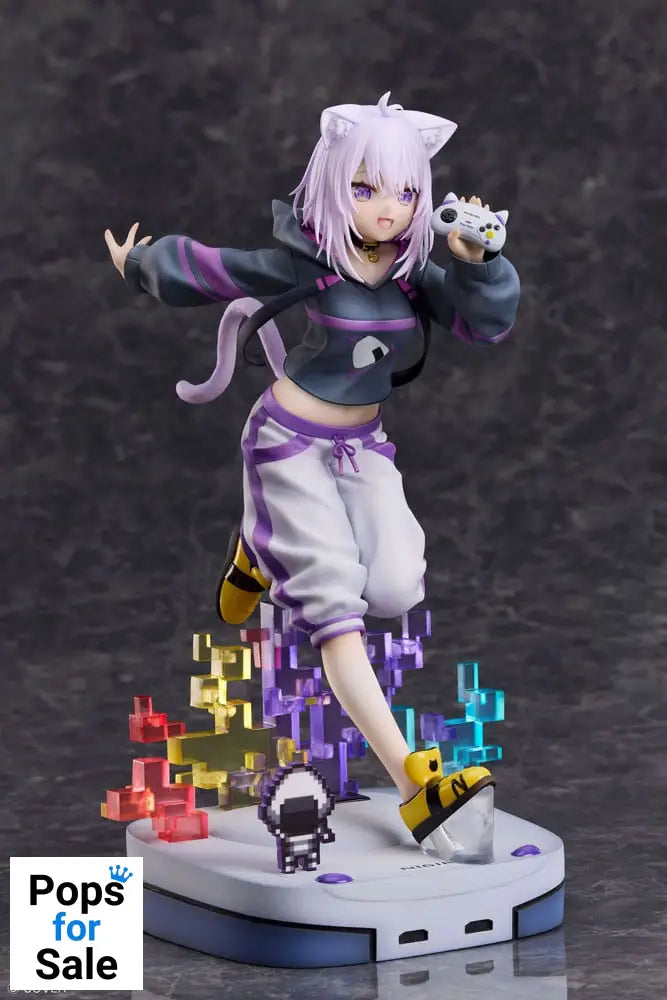 Hololive Production PVC Statue 1/7 Nekomata Okayu We Are Gamers Ver. 23 cm