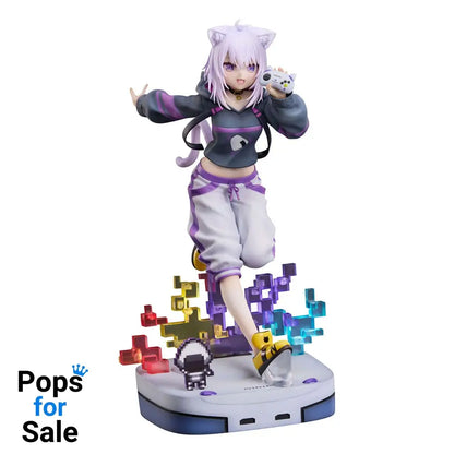 Hololive Production PVC Statue 1/7 Nekomata Okayu We Are Gamers Ver. 23 cm