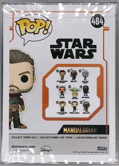 #484 Cobb Vanth (w/o Helmet) Chase - Star Wars Mandalorian Funko POP