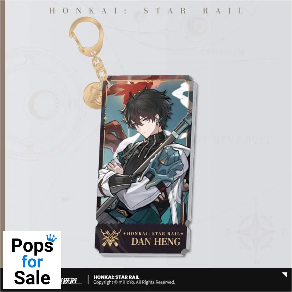 Honkai: Star Rail Character Acrylic Keychain Dan Heng 9 cm