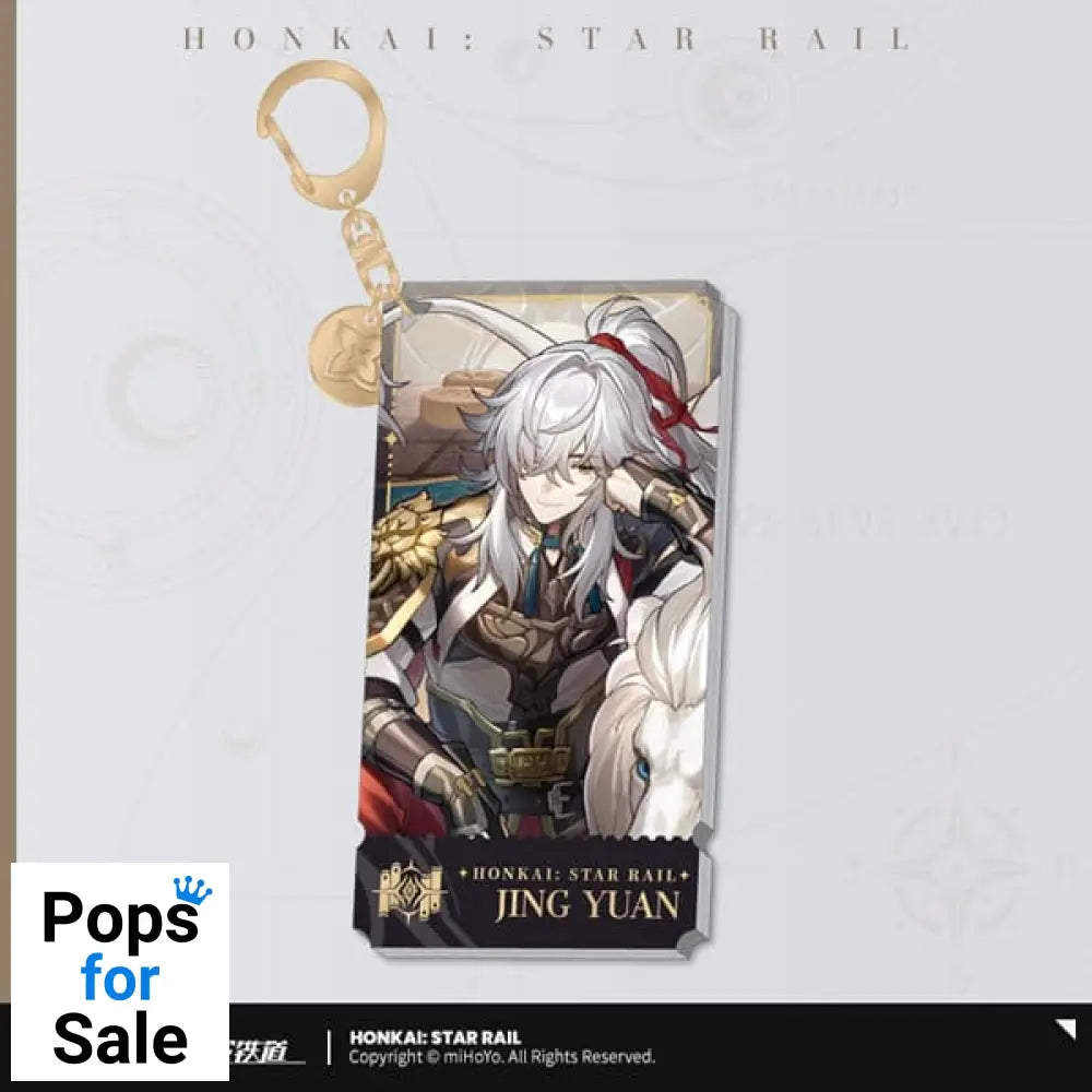 Honkai: Star Rail Character Acrylic Keychain Jing Yuan 9 cm