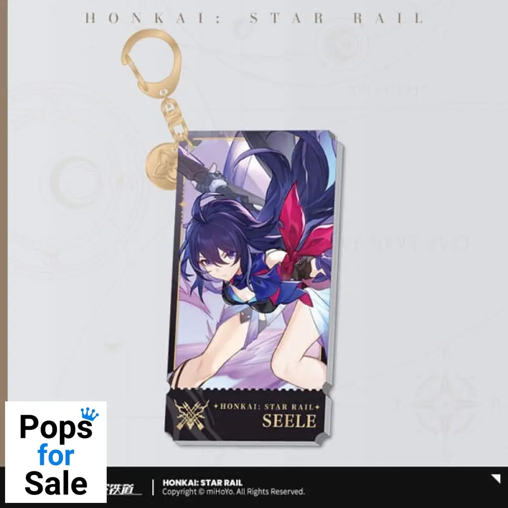 Honkai: Star Rail Character Acrylic Keychain Seele 9 cm