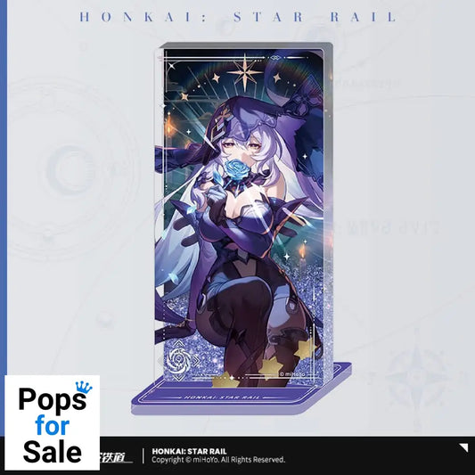 Honkai: Star Rail Light Cone Acryl Ornament with Glitter: Black Swan Reforged Remembrance 15 cm Decoration