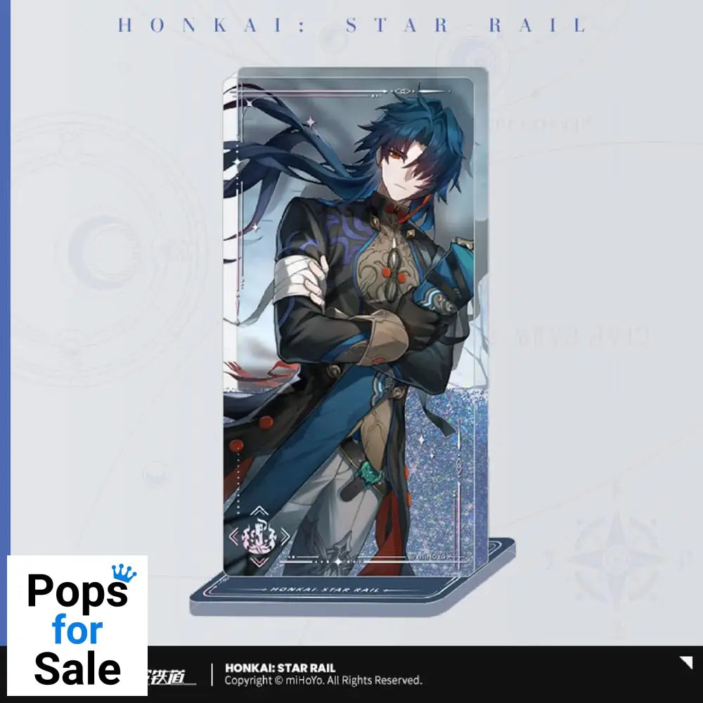 Honkai: Star Rail Light Cone Acryl Ornament with Glitter: Blade The Unreachable Side 15 cm