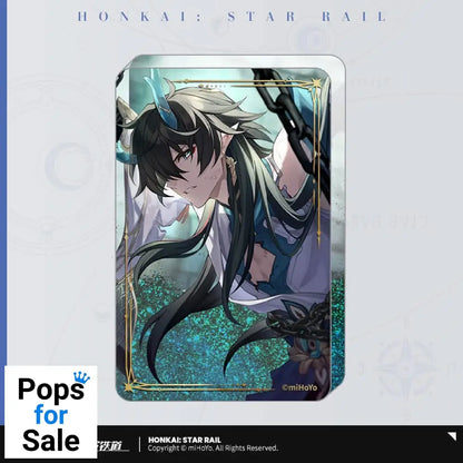 Honkai: Star Rail Light Cone Acryl Ornament with Glitter: Brighter Than the Sun 9 cm
