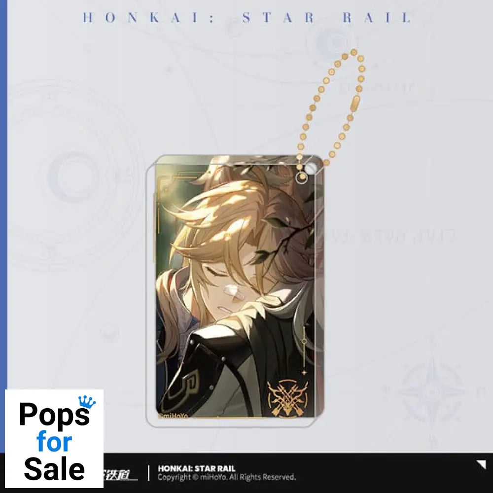 Honkai: Star Rail Light Cone Acrylic Keychain Yanqing Sleep like the Dead 4 cm Keyrings