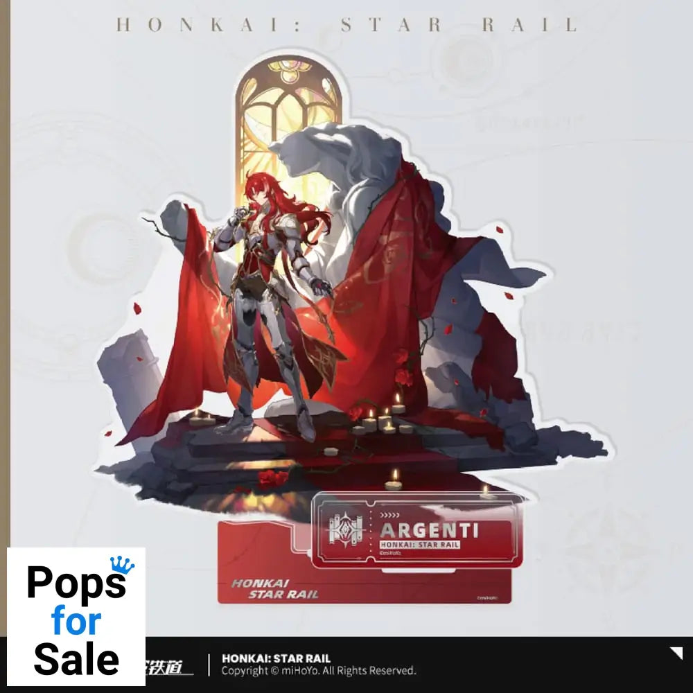 Honkai: Star Rail Path of the Erudition Series Acryl Figure Argenti 22 cm