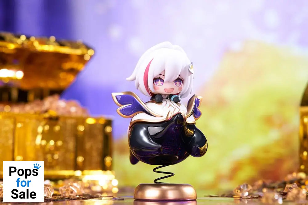 Honkai: Star Rail PVC Statue Hu Tao Chibi Topaz & Numby Chibi Chara Yurayura Stand 10 cm
