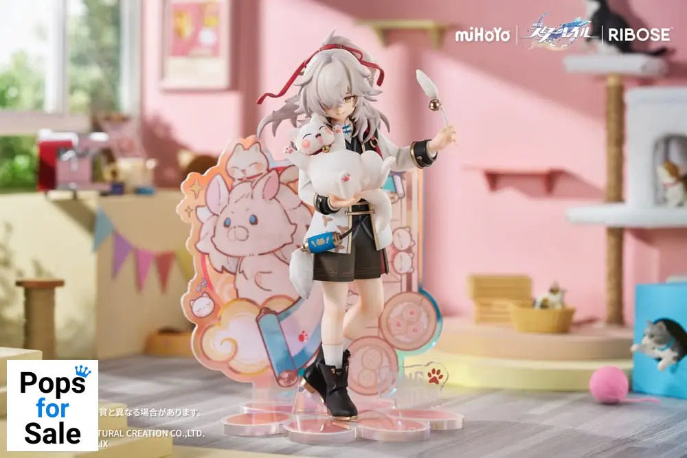 Honkai: Star Rail Rise Up Little Cat Series PVC Statue Jing Yuan 20 cm