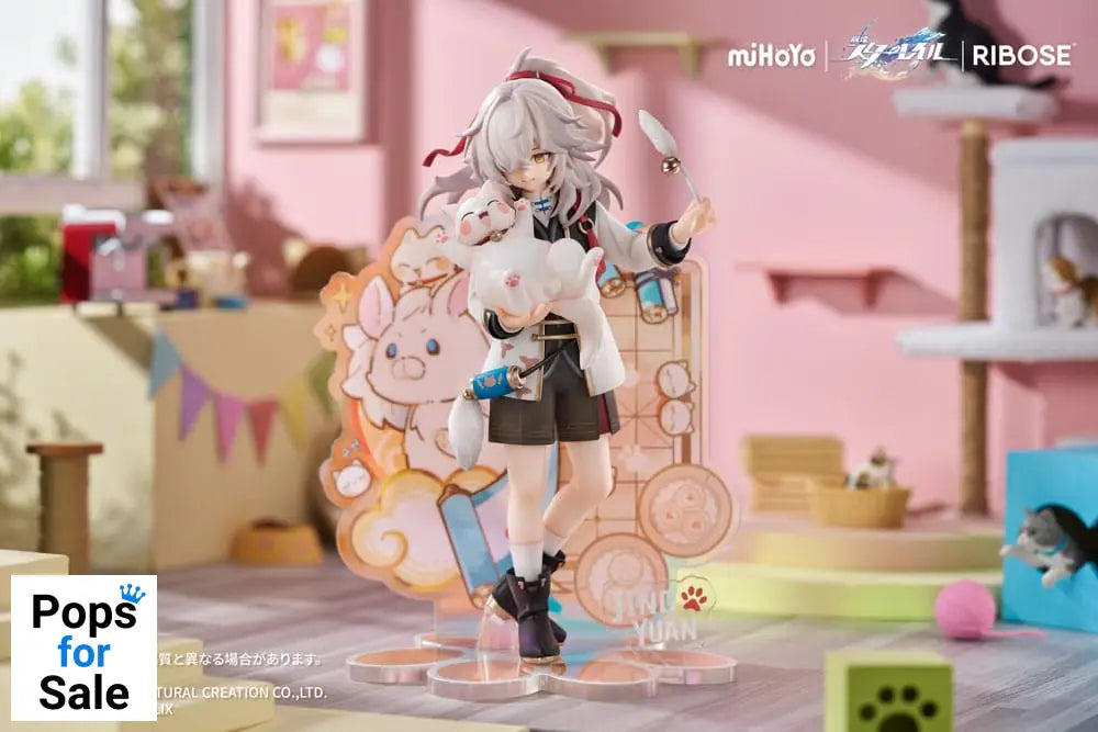 Honkai: Star Rail Rise Up Little Cat Series PVC Statue Jing Yuan 20 cm