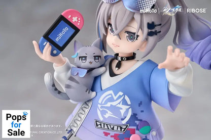 Honkai: Star Rail Rise Up Little Cat Series PVC Statue Silver Wolf Ver. 19 cm