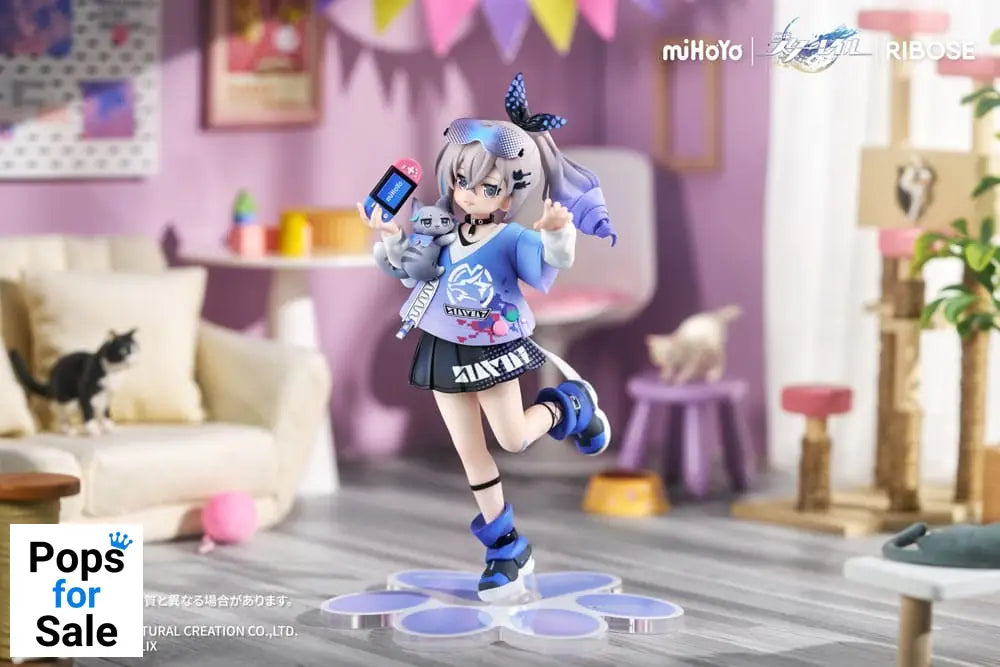 Honkai: Star Rail Rise Up Little Cat Series PVC Statue Silver Wolf Ver. 19 cm Statues