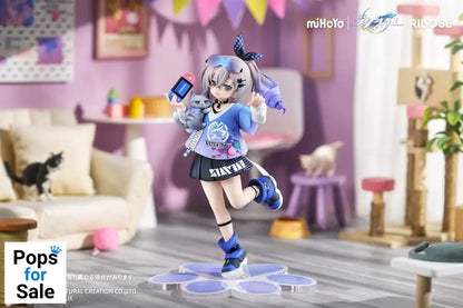 Honkai: Star Rail Rise Up Little Cat Series PVC Statue Silver Wolf Ver. 19 cm Statues