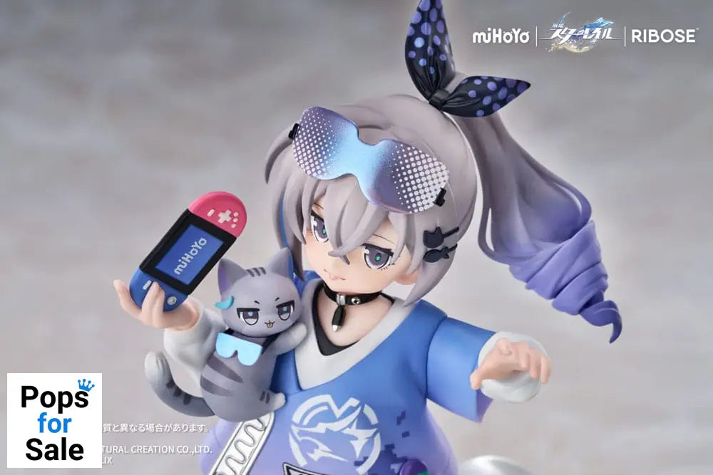 Honkai: Star Rail Rise Up Little Cat Series PVC Statue Silver Wolf Ver. 19 cm