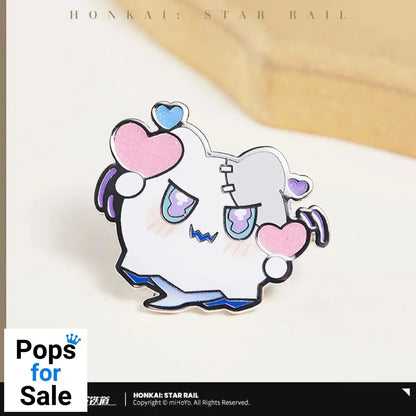 Honkai: Star Rail Wubbaboo Series Pin Badge Lovey Dovey