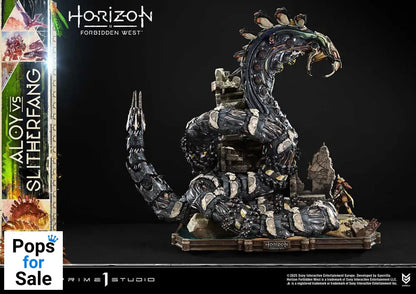 Horizon Forbidden West Ultimate Diorama Masterline Series Statue Aloy vs. The Slitherfang 82 cm