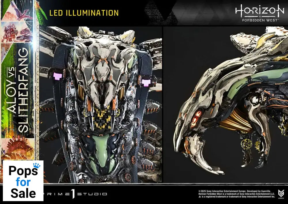 Horizon Forbidden West Ultimate Diorama Masterline Series Statue Aloy vs. The Slitherfang 82 cm