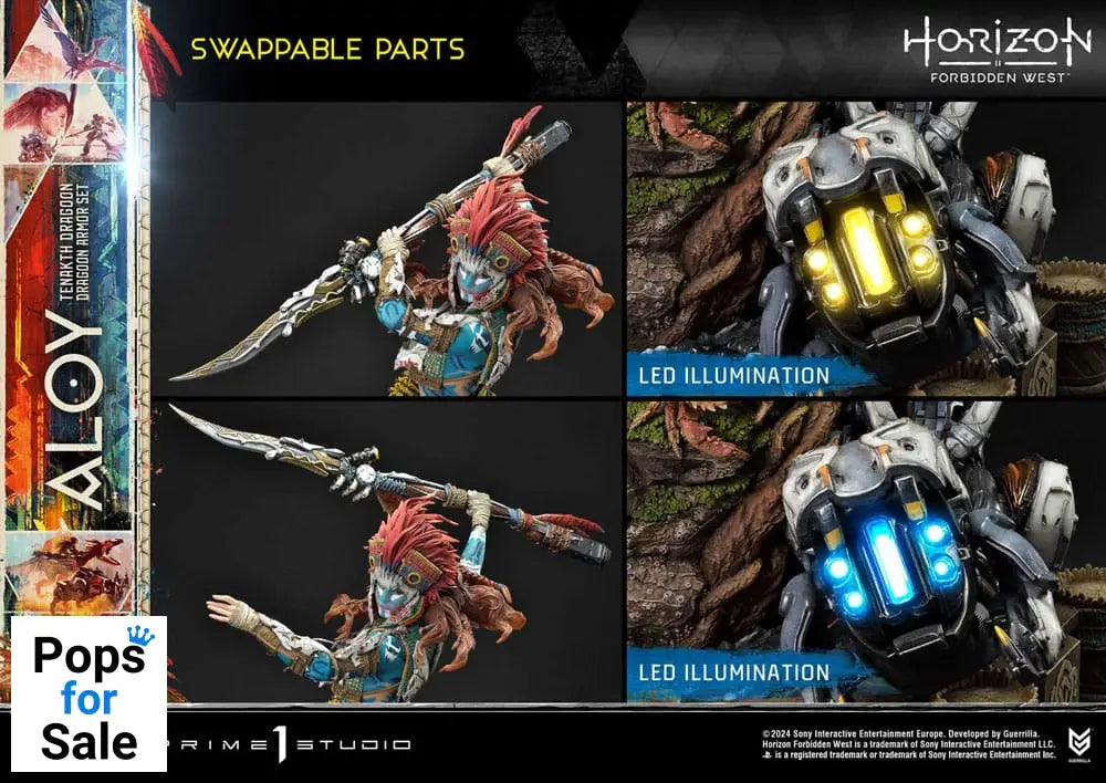 Horizon Forbidden West Ultimate Premium Masterline Series Statue 1/4 Aloy 69 cm