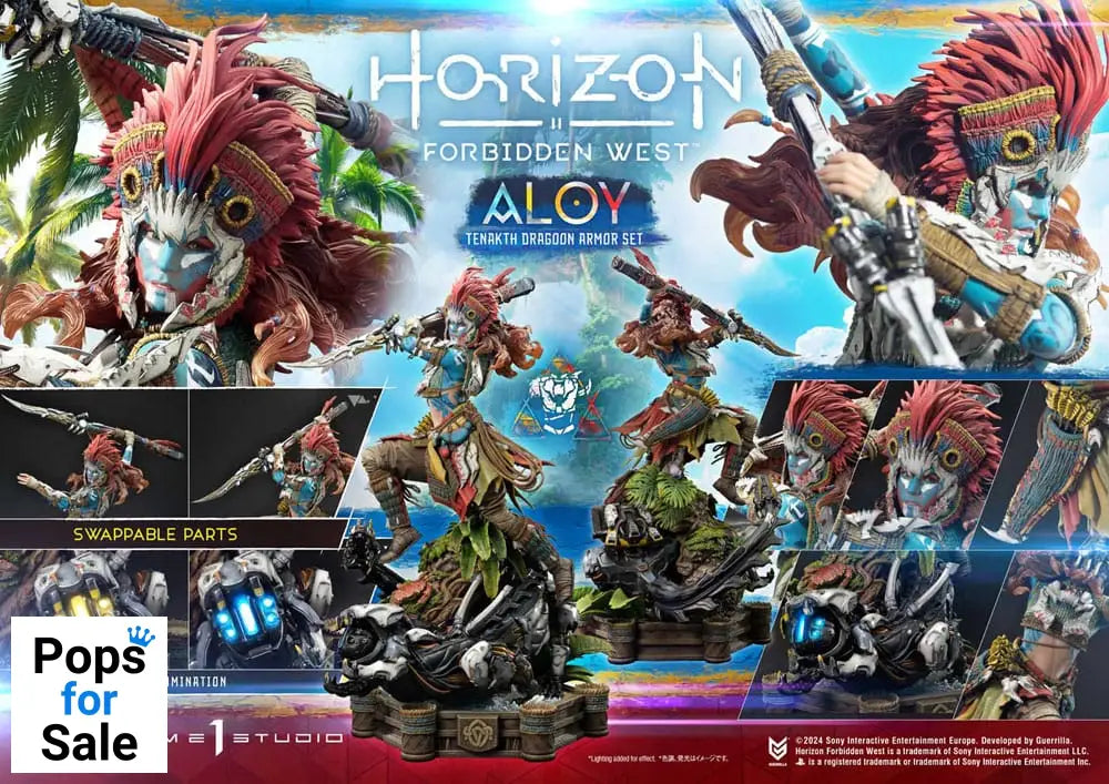 Horizon Forbidden West Ultimate Premium Masterline Series Statue 1/4 Aloy 69 cm