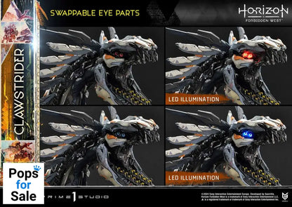 Horizon Forbidden West Ultimate Premium Masterline Series Statue 1/4 Clawstrider Bonus Version 68 cm