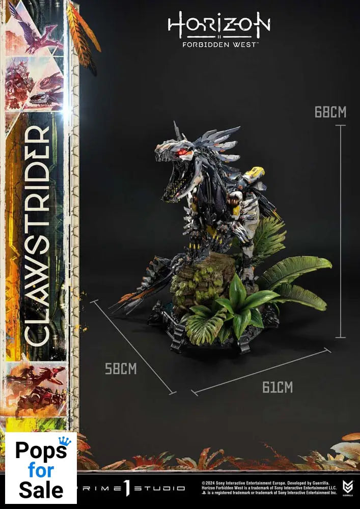 Horizon Forbidden West Ultimate Premium Masterline Series Statue 1/4 Clawstrider Bonus Version 68 cm Statues
