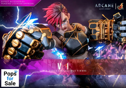 Hot Toys 1/6 Vi Figure 28 Cm Figurine - Arcane League Of Legends Presale