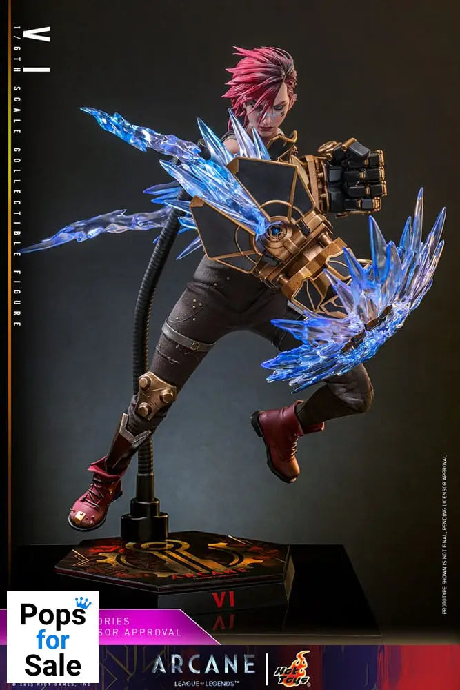 Hot Toys 1/6 Vi Figure 28 Cm Figurine - Arcane League Of Legends Presale