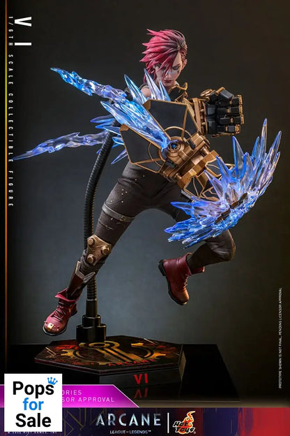 Hot Toys 1/6 Vi Figure 28 Cm Figurine - Arcane League Of Legends Presale