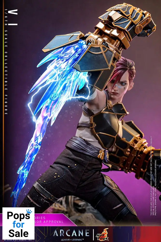 Hot Toys 1/6 Vi Figure 28 Cm Figurine - Arcane League Of Legends Presale