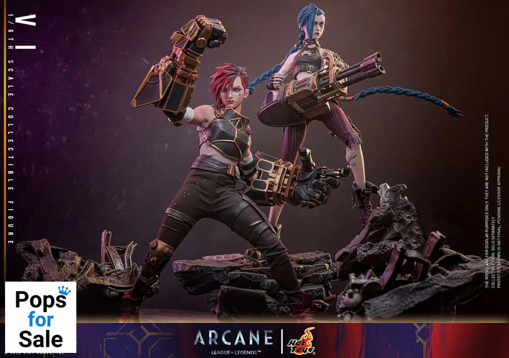 Hot Toys 1/6 Vi Figure 28 Cm Figurine - Arcane League Of Legends Presale