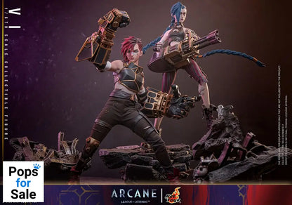 Hot Toys 1/6 Vi Figure 28 Cm Figurine - Arcane League Of Legends Presale