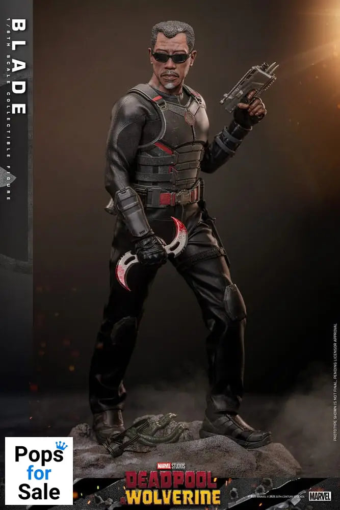 Hot Toys Deadpool & Wolverine Movie Masterpiece Action Figure 1/6 Blade 30 Cm Presale