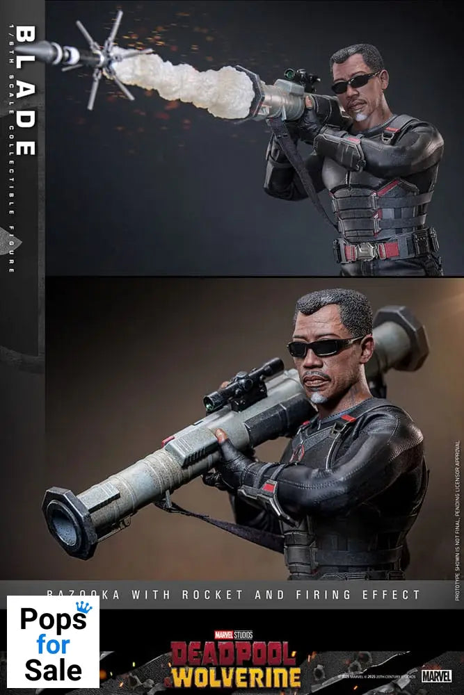 Hot Toys Deadpool & Wolverine Movie Masterpiece Action Figure 1/6 Blade 30 Cm Presale