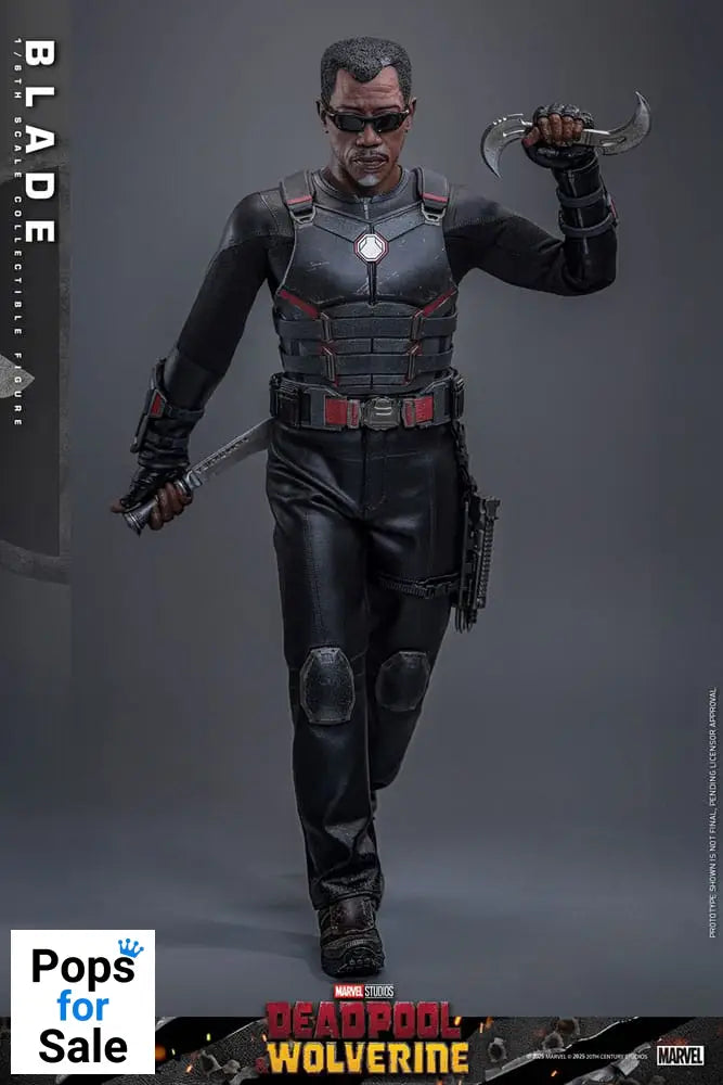 Hot Toys Deadpool & Wolverine Movie Masterpiece Action Figure 1/6 Blade 30 Cm Presale