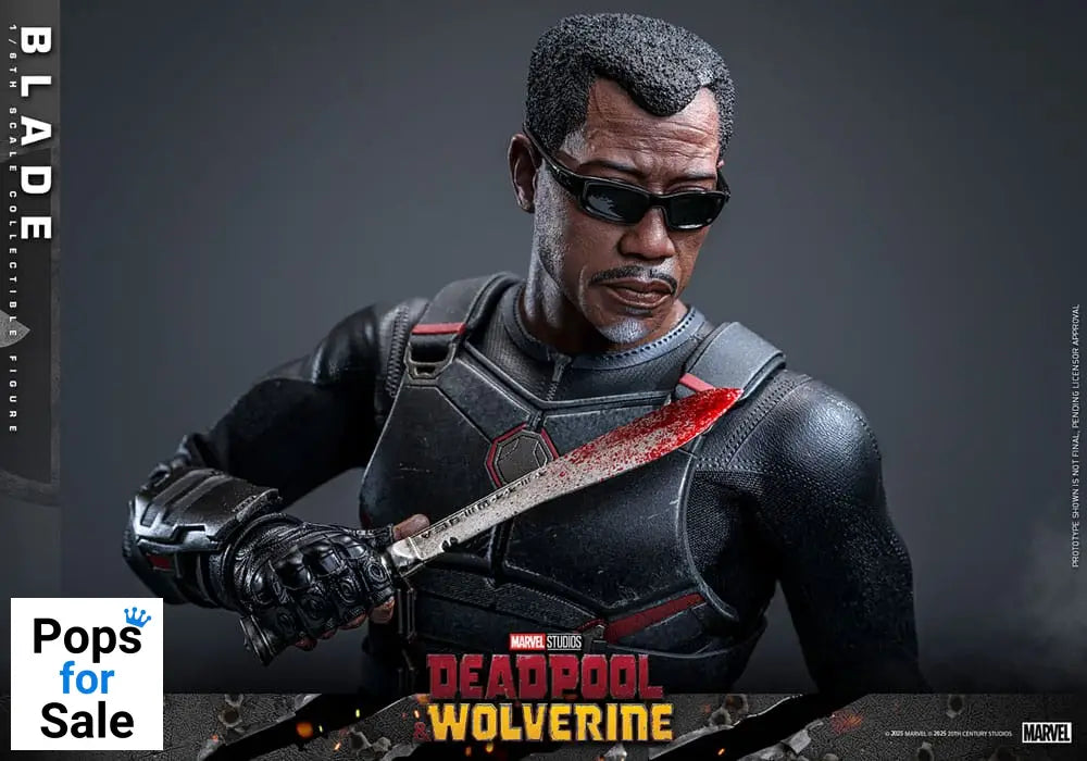 Hot Toys Deadpool & Wolverine Movie Masterpiece Action Figure 1/6 Blade 30 Cm Presale