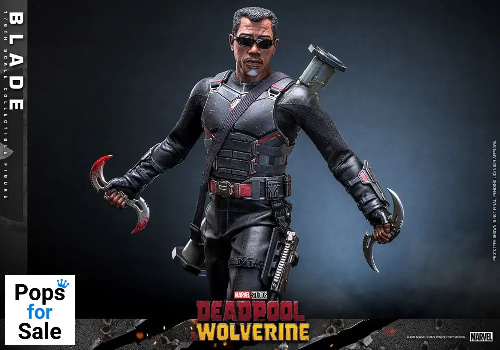 Hot Toys Deadpool & Wolverine Movie Masterpiece Action Figure 1/6 Blade 30 Cm Presale