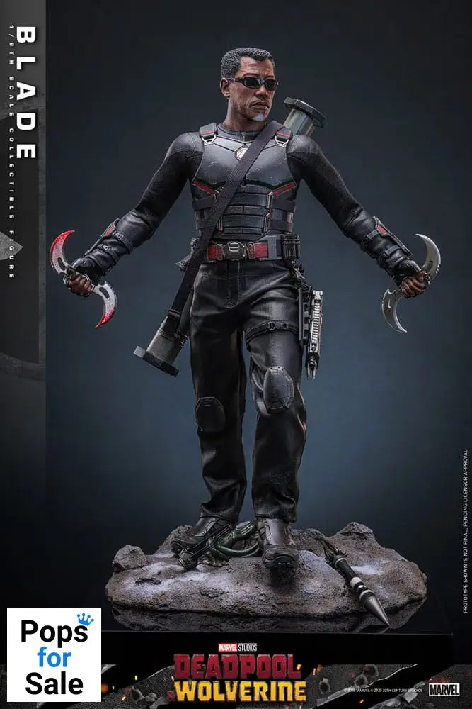 Hot Toys Deadpool & Wolverine Movie Masterpiece Action Figure 1/6 Blade 30 Cm Presale