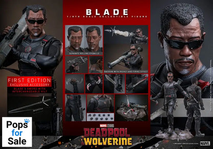 Hot Toys Deadpool & Wolverine Movie Masterpiece Action Figure 1/6 Blade 30 Cm Presale