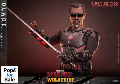 Hot Toys Deadpool & Wolverine Movie Masterpiece Action Figure 1/6 Blade 30 Cm Presale