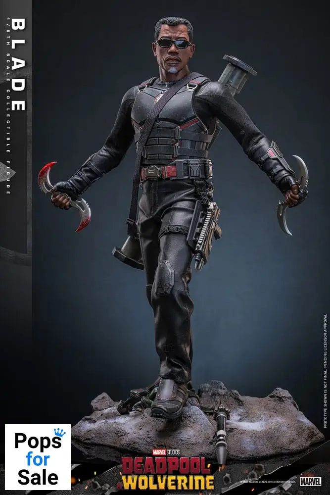 Hot Toys Deadpool & Wolverine Movie Masterpiece Action Figure 1/6 Blade 30 Cm Presale