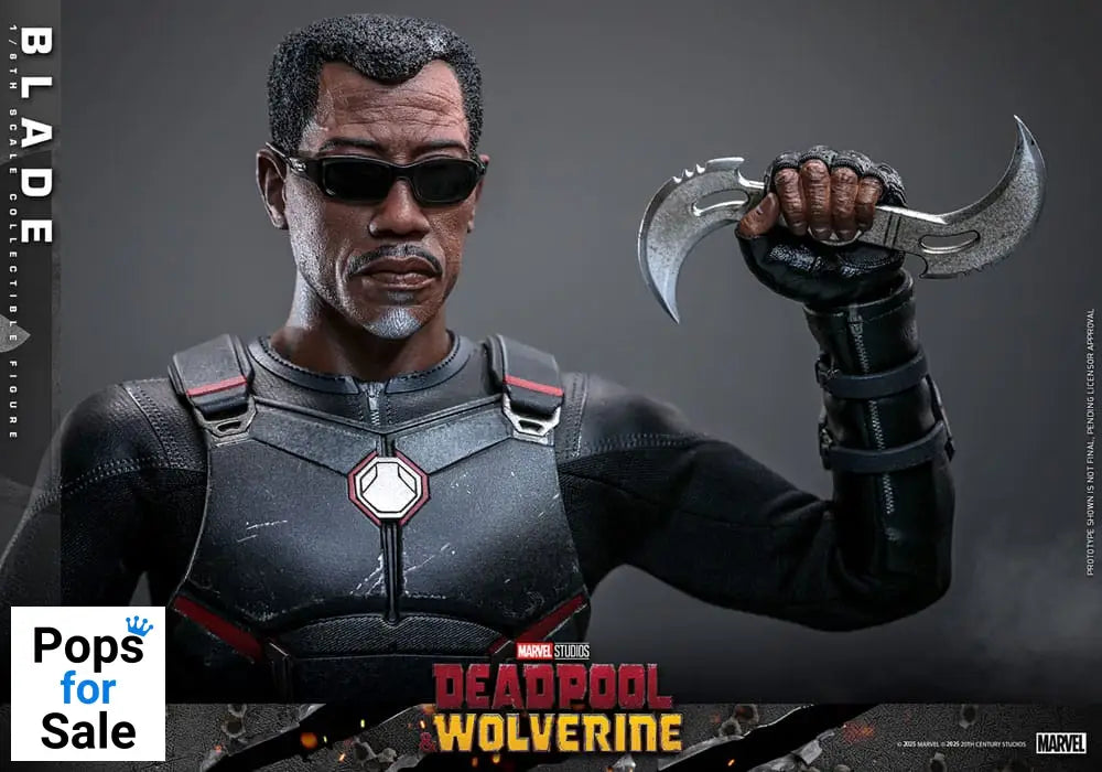 Hot Toys Deadpool & Wolverine Movie Masterpiece Action Figure 1/6 Blade 30 Cm Presale