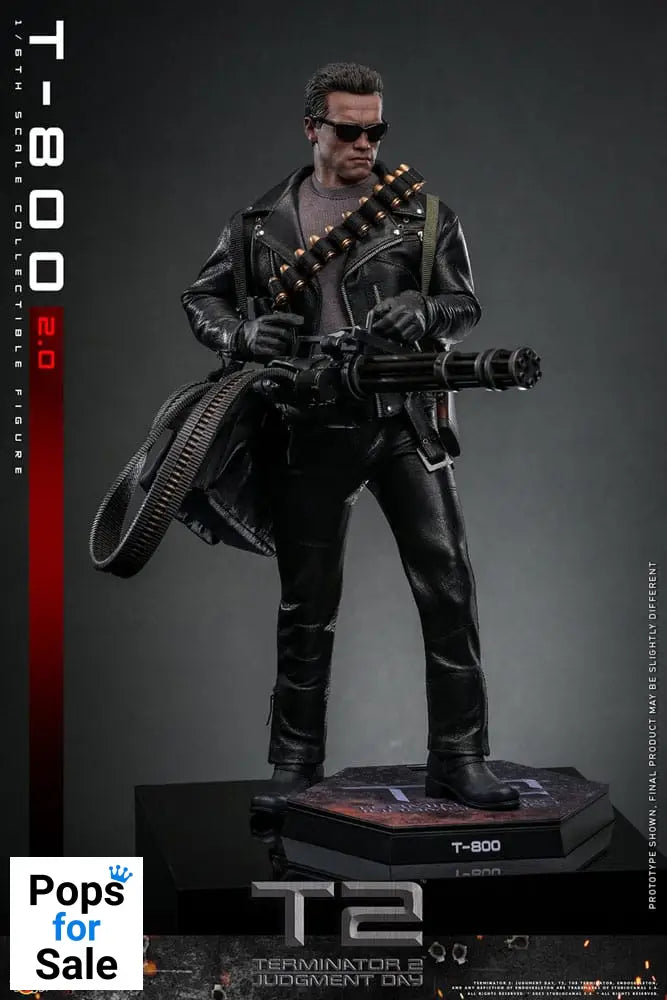 Hot Toys Terminator 2 Movie Masterpiece Action Figure 1/6 T-800 2.0 32 cm PRESALE